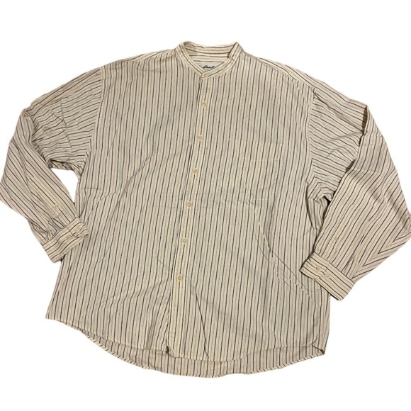 Eddie Bauer Other - Men’s Eddie Bauer Size XL Striped Casual Button Down Cotton Shirt